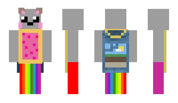 Minecraft skin Computer