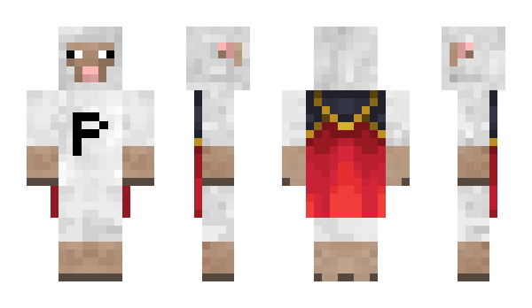 Minecraft skin psheep