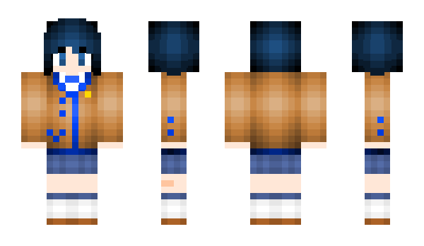 Minecraft skin KuroiMato