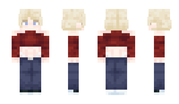 Minecraft skin Slizni