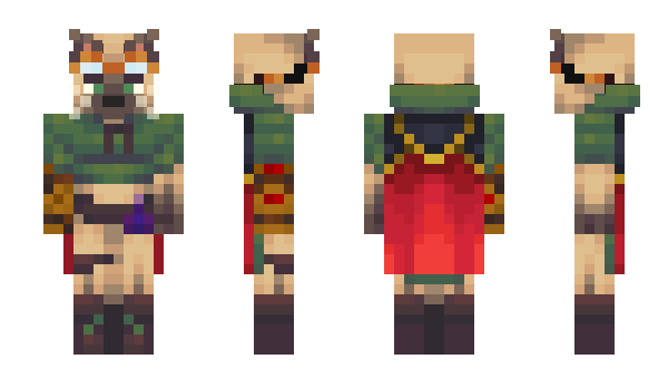 Minecraft skin _Warluna_