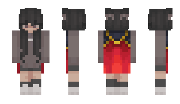 Minecraft skin Xeniaax