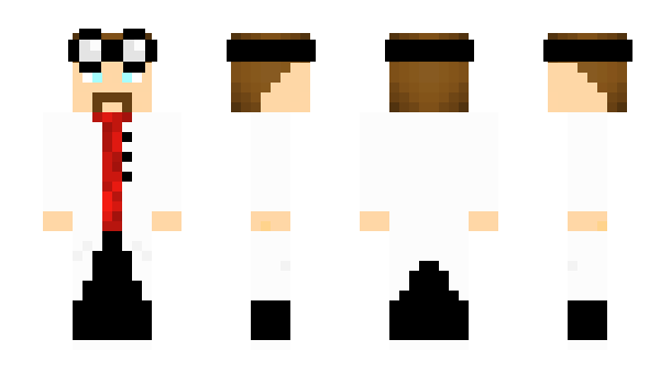 Minecraft skin CaptainPAB