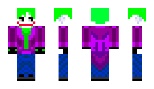 Minecraft skin kingjoker64