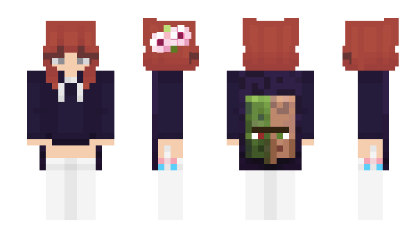 Minecraft скин по нику MajaBloom