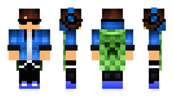 Minecraft skin bldrkk