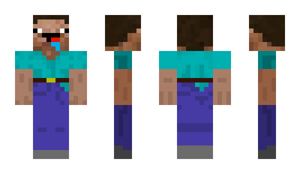 Minecraft skin MoistStepdad