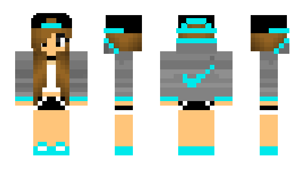 Minecraft skin Melly610