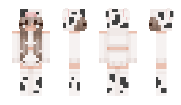 Minecraft skin pinkgin