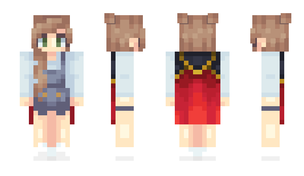 Minecraft skin britta_bear