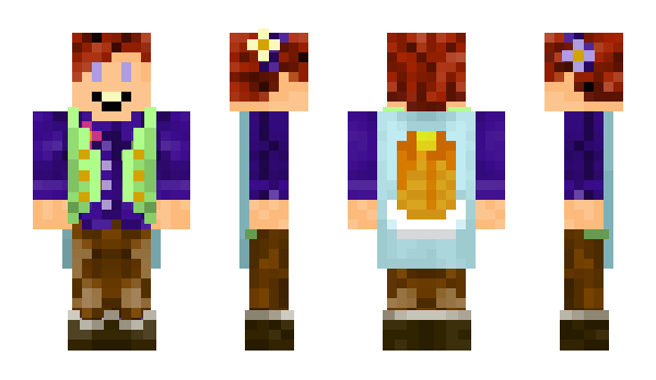 Minecraft skin R_Bushroot