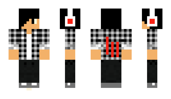 Minecraft skin kirrogane