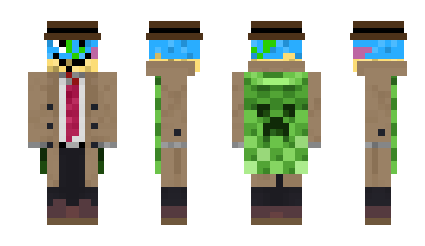 Minecraft skin Window_leaf