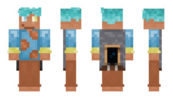 Minecraft skin HappyWaffles2