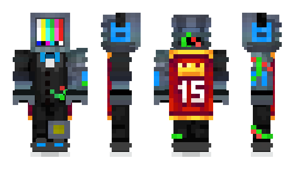 Minecraft skin BobTheRobot