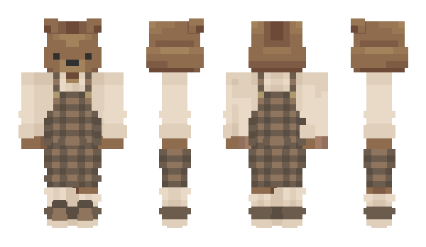 Minecraft скин по нику LerkaPeka