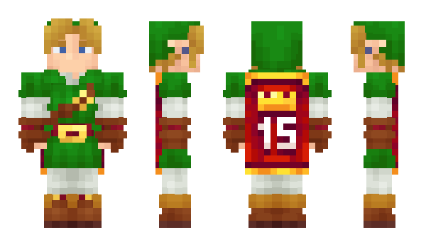 Minecraft skin ApolloWolfMC