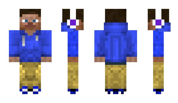 Minecraft skin iDave_CZ_zero