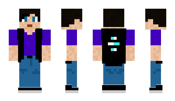 Minecraft skin SANTANU