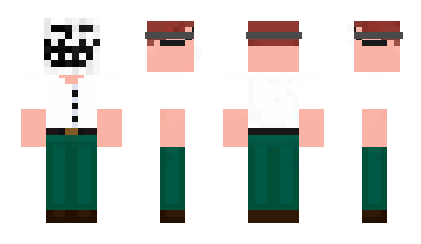 Minecraft skin PeterGruffin