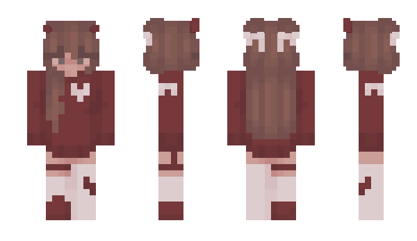 Minecraft skin MinniWinni