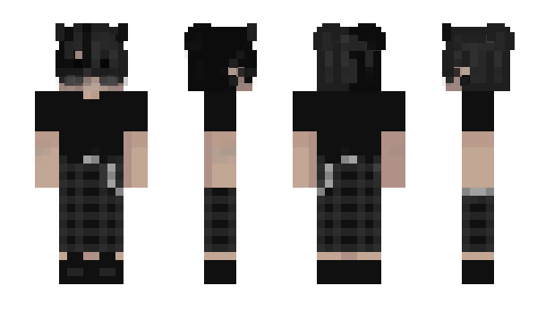 Minecraft skin Voxope