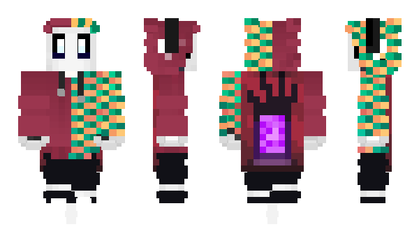 Minecraft скін по ніку Fantasmbr