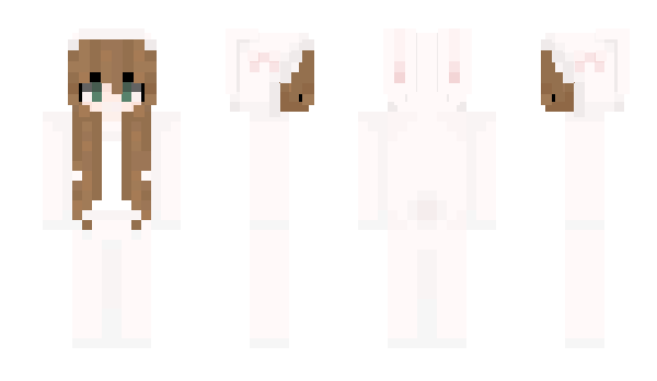Minecraft скин по нику bunnygirlvx