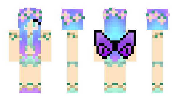 Minecraft skin fionagirl