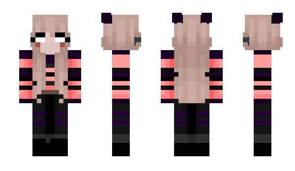 Minecraft skin DarknessR