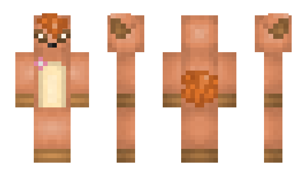 Minecraft skin _Vulpix