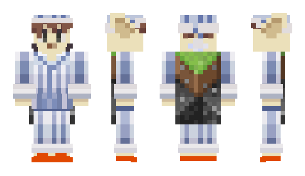 Minecraft skin Mewoniko