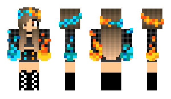 Minecraft skin Biiuu