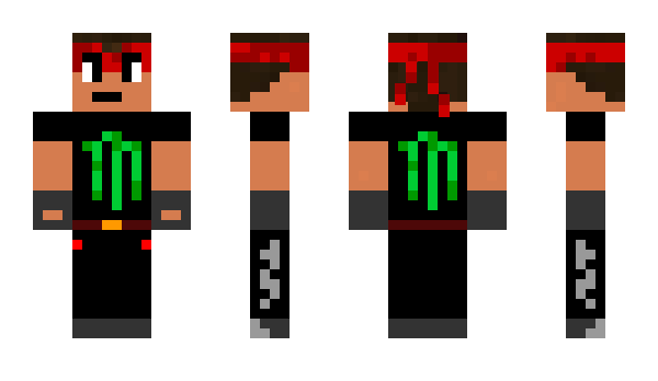 Minecraft skin Drainzor