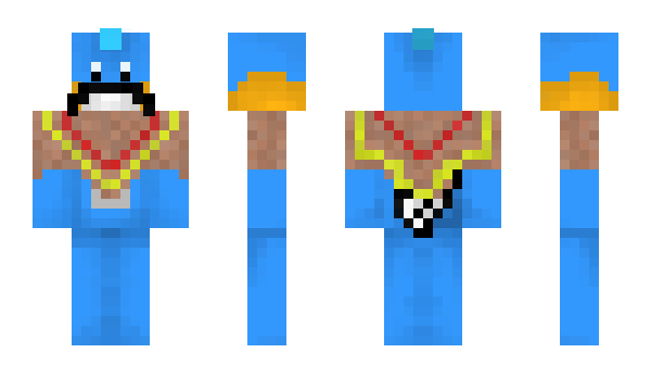 Minecraft skin DaZedFish