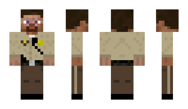 Minecraft skin DeputySheriff