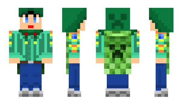 Minecraft skin karikusa