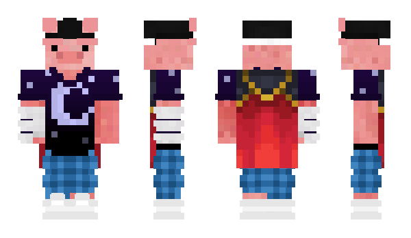 Minecraft skin pigsan_