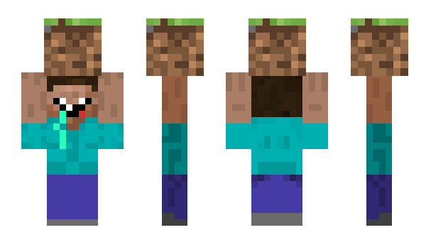 Minecraft скін по ніку HackerPJK