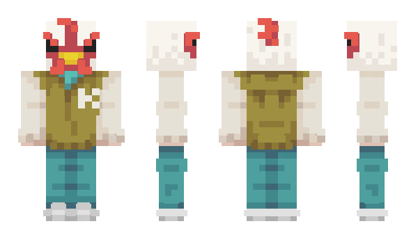 Minecraft skin Krasnay