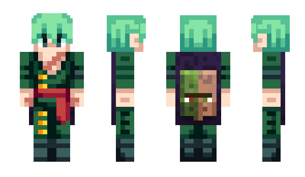 Minecraft skin Qegu