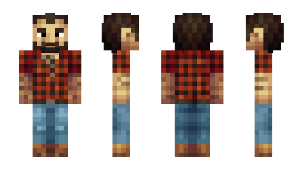 Minecraft skin Ziroel