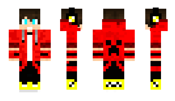 Minecraft skin LufaLupa