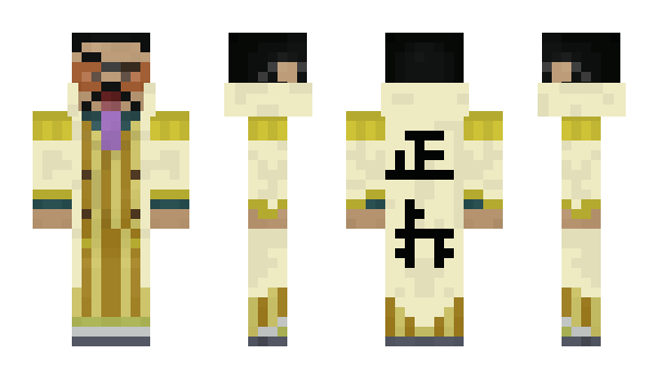 Minecraft skin Kizaru2