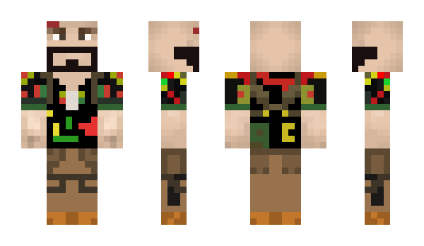 Minecraft skin ZombieSlayer