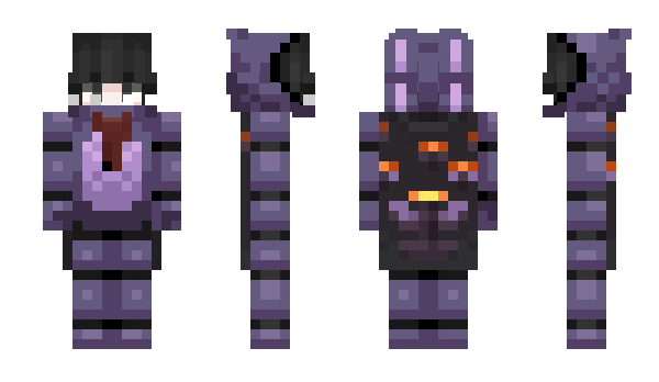 Minecraft skin SnowyTK