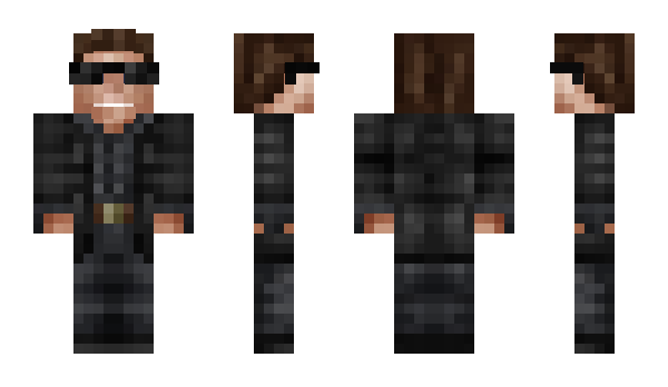 Minecraft skin Terminatoren