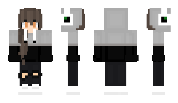 Minecraft skin Blacksaurus