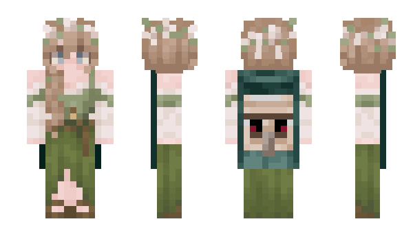 Minecraft скин по нику Amy_307