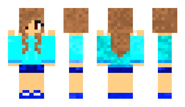 Minecraft skin T_sky